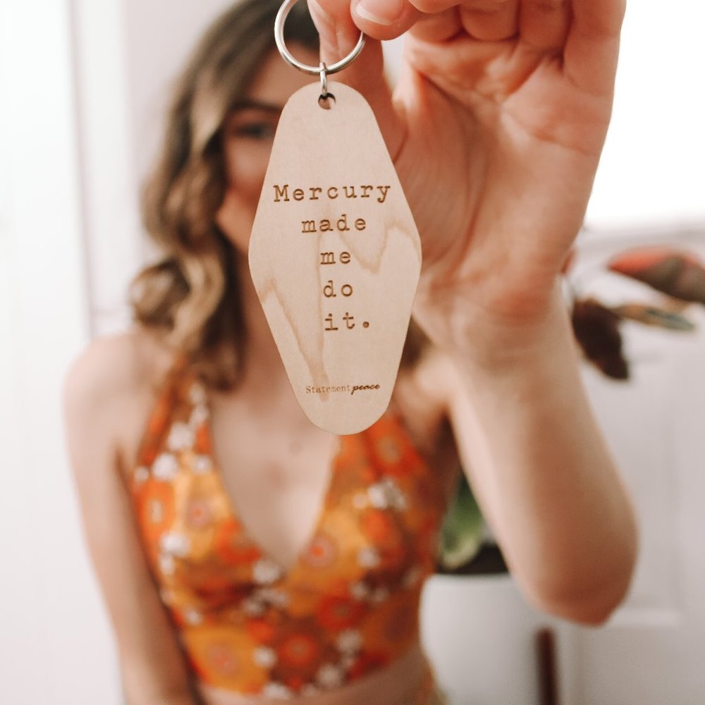 Wood Keychain - Picture 2 of 3